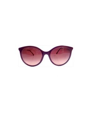 Carolina Herrera Sunglasses Round Red NWOT